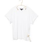 ルイヴィトン Tシャツ シャツ RW223WJG2FGTS03 ホワイト ユニセックス 中古A品