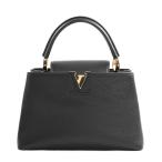 ルイヴィトン カプシーヌMM ハンドバッグ  M42259 ブラック レディース  中古B品