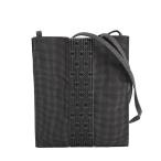 エルメス エールラインポシェット ショルダーバッグ グレー レディース 中古AB品
