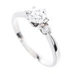 ダイヤ リング ダイヤ0.429/0.07ct 11号 3.4g レディース 中古A品