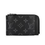 ルイヴィトン ハイブリッドウォレット ミニウォレット  M81568 ブラック メンズ  中古AB品