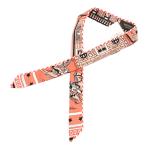エルメス ツイリードールキャンディ スカーフ オレンジ レディース 中古SA品