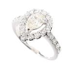 タサキ ダイヤ リング リング  9号  レディース 中古A品