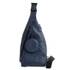 ルイヴィトン デュオスリングバッグ ボディバッグ  M24467 ブルーマリーヌ メンズ  中古SA品