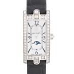 ハリーウィンストン アヴェニューC ミニ ムーンフェイズ 腕時計 AVCQMP16WW001  ホワイトシェル レディース 中古A品