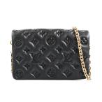 ルイヴィトン ポシェットクッサン ショルダーバッグ  M82116 ブラック レディース  中古A品