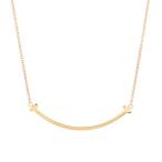 ティファニー Tスマイルペンダントスモール ネックレス   レディース 中古A品