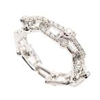 ティファニー ハードウェア スモールリンク リング  12号  レディース 中古A品