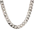 ルイヴィトン コリエLVチェーン ネックレス  M68272 シルバー メンズ  中古A品