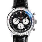 ブライトリング ナビタイマー B01 クロノグラフ 46 腕時計 AB0137211B1P1  ブラック・シルバー メンズ 中古A品