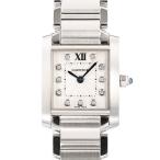 カルティエ タンクフランセーズSM 日本限定 腕時計 WE110006  シルバー レディース 中古A品