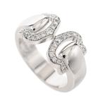 カルティエ 2C ブークルセ リング  #49  レディース 中古A品