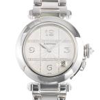 カルティエ パシャ 35mm 腕時計 WJ1008M9  シルバー メンズ 中古A品