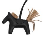 エルメス ロデオPM チャーム   ブラック ユニセックス W 2024年 中古A品