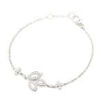 ハリーウィンストン リリークラスター ミニ ブレスレット  内径約16cm / チャーム:最大約W13xH12mm BRDPSM1MLC レディース