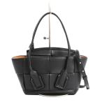 ボッテガヴェネタ ミニザアルコ ハンドバッグ  600606 ブラック レディース  中古AB品