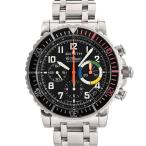 ゼニス レインボーフライバック 腕時計 02.480.405/24  ブラック メンズ 中古A品