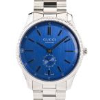 グッチ Gタイムレス 腕時計 YA126389  ブルー メンズ 中古A品