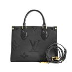 ショッピングルイヴィトン ルイヴィトン オンザゴーPM ハンドバッグ  M45653 ブラック レディース  中古A品