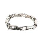 ルイヴィトン モノグラムチェーン ブレスレット  M00309 シルバー メンズ  中古A品