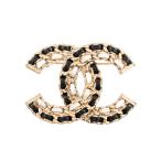 シャネル ブローチ ブローチ   ブラック/ホワイト レディース  中古A品