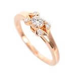 カルティエ バレリーナ ソリテール リング  #52  レディース 中古A品