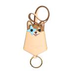 ルイヴィトン LVドッグ チャーム  M02323 ベージュ ユニセックス  中古A品