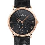 ブランパン ヴィルレ ウルトラスリム 腕時計 6606-3630-55B  ブラック メンズ 中古A品