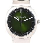 エイチモーザ ストリームライナー センターセコンド 腕時計 6200-1200  グリーン メンズ 中古A品
