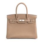 エルメス バーキン30 ハンドバッグ   エトープ レディース D 2019年 中古SA品