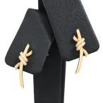 ティファニー ノット ピアス  チャーム:約W6.5xH23mm  レディース 中古A品