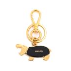 プラダ キーホルダー キーホルダー  1AP431 ブラック ユニセックス  中古A品