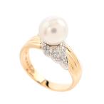 タサキ パール リング リング  11.5号  レディース 中古A品