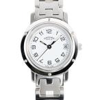 エルメス クリッパー 腕時計 CL4.210  ホワイト レディース 中古A品
