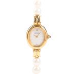 ミキモト 腕時計 腕時計 1E20-3040  ホワイトシェル レディース 中古A品