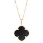 ヴァンクリーフアーペル マジックアルハンブラ ロング ネックレス  VCARO49M00 レディース 中古A品