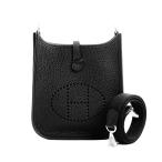 エルメス エブリンTPMアマゾンショート ショルダーバッグ   ブラック ユニセックス K 2025年 新品