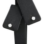 ティファニー ソリティア スタッド ピアス  チャーム:約幅3xH3mm  レディース 中古A品