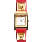 エルメス メドール 腕時計   ホワイト レディース 中古A品
