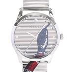 グッチ Gタイムレス キングスネーク 腕時計 YA1264123  シルバー メンズ 中古A品