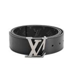 ルイヴィトン LVイニシャル40MMリバーシブル ベルト  M9043S ブラック メンズ 中古A品