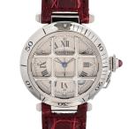 カルティエ パシャ38mm グリッド 150周年記念モデル 腕時計 W3102255  シルバー メンズ 中古A品