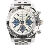 ブライトリング クロノマット44 ブラックアイド ジャパンリミテッド 腕時計 A011AJLPA  ホワイトシェル メンズ 中古A品