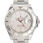 ショッピングロデオドライブ ロレックス ヨットマスターロレジウム 腕時計 116622 ランダム品番 グレー メンズ 中古A品