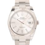 ロレックス デイトジャスト41 腕時計 126334/OYS ランダム品番 シルバー メンズ 中古A品