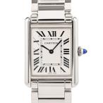 カルティエ タンクマストLM 腕時計 WSTA0052  シルバー メンズ 中古A品