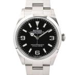 ロレックス エクスプローラー36 腕時計 124270 ランダム品番 ブラック369 メンズ 中古A品