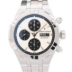 モーリスラクロア アイコン クロノグラフ 腕時計 AI6038-SS002-132-1  ブラック/シルバー メンズ 中古A品