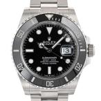 ロレックス サブマリーナー 腕時計 126610LN ランダム品番 ブラック メンズ 中古A品