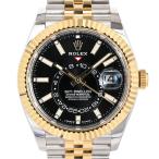 ロレックス スカイドゥエラー 腕時計 336933/J ランダム品番 ブラック メンズ 中古A品